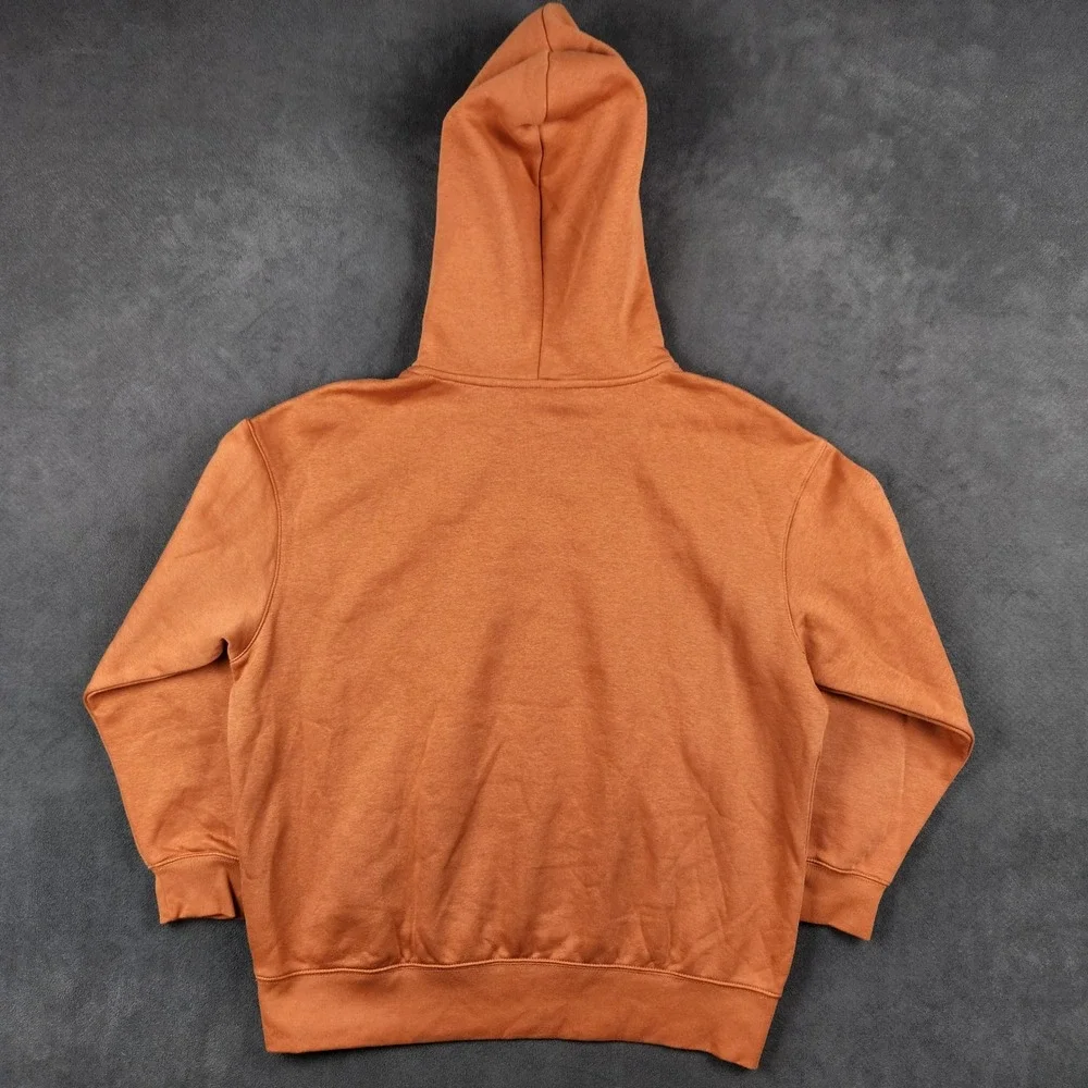Nike Sportswear Essential Hoodie Womens Medium Burnt Sunrise‎ Oversized Fleece